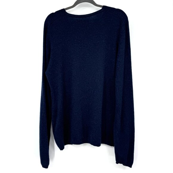 Zadig & Voltaire Sweater Jumper Pullover Cashmere Blue size XL - Picture 8 of 9